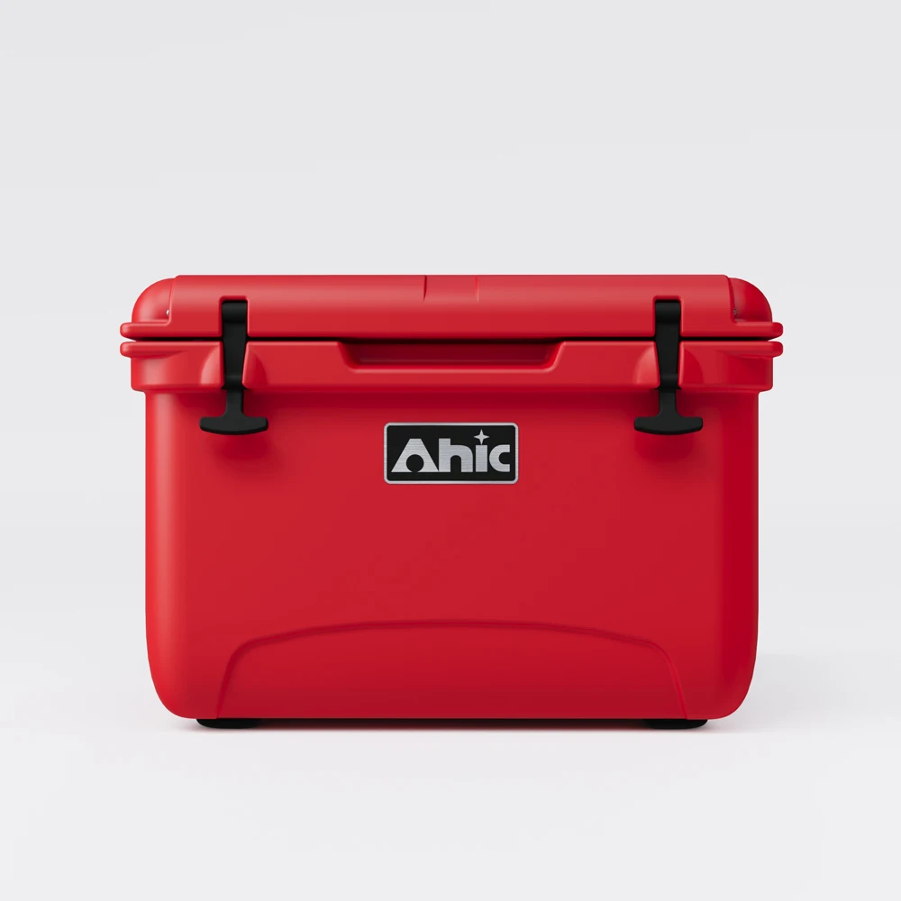 35L Rotational Moulding Cooler Box Portable Ice Cooler Thermal Insulated Waterproof 5 Days Ice Retention for Camping Fishing