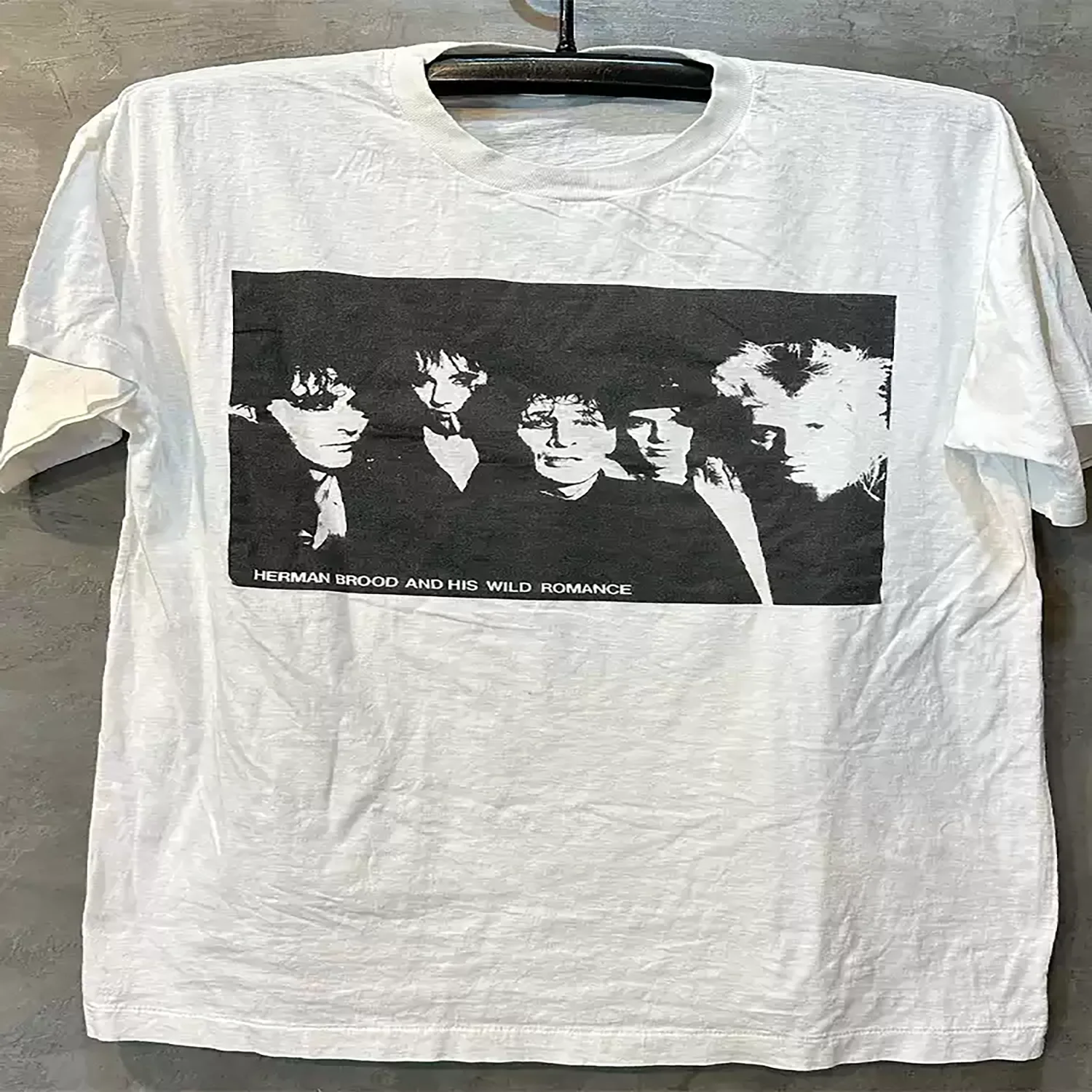 Herman Brood Rock Band Oversized Trendy Streetwear Short-Sleeved T-Shirt 100% Cotton Soft Breathable Unisex Graphic Tee plus Size.heavyweight cotton, pre shrunk tee, butterysoft, graphic print crew neck、 gift for menwomen, wash resistant print           .
