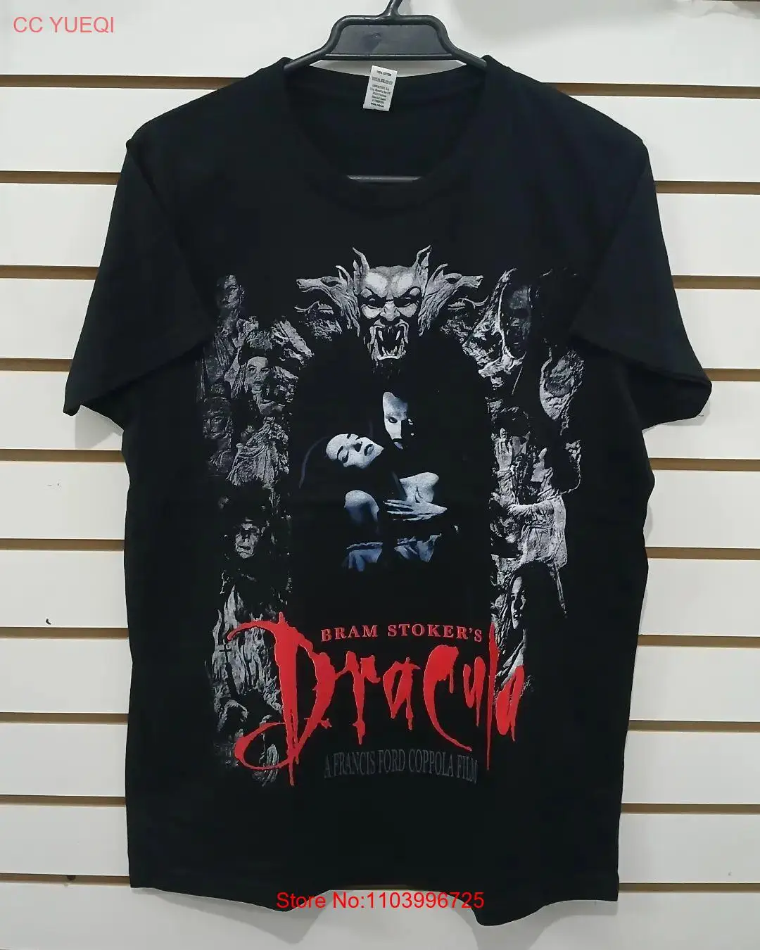 Bram Stoker's Dracula 90s horror Black T shirt Unisex Men Women NH12554