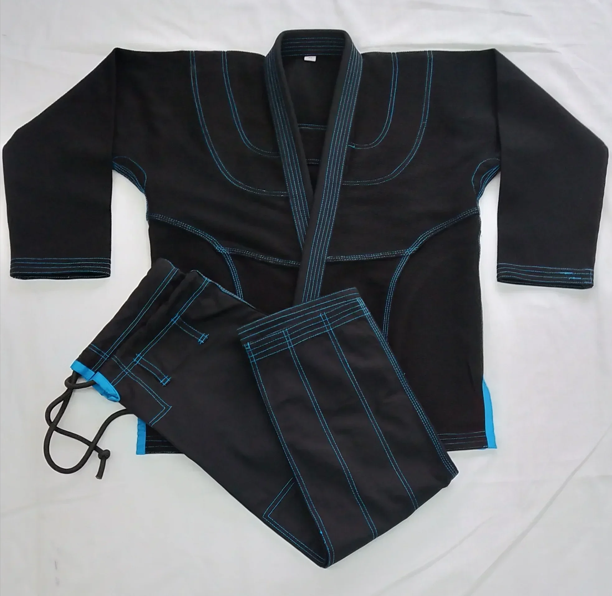 Professional Brazilian Jiu Jitsu BBJ GI Training Clothing Black White for Adult Child Man Woman