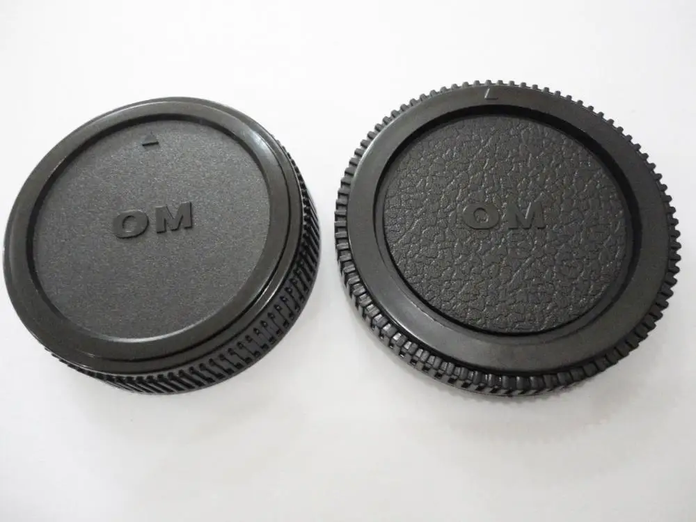 Rear Lens Cap/Cover+Camera Body Cap for olympus Four Thirds 4/3 OM4/3 OM E620 E520 E510 E500 E5 dslr