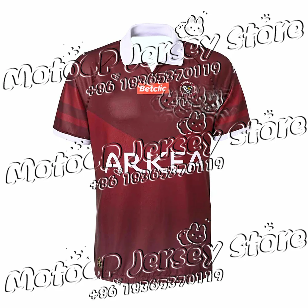

Moto New Arrivals France Professional Rugby Union Team Jersey Short-Sleeve Men’s Polo Shirt 2025 Summer Retro Sports Shirt