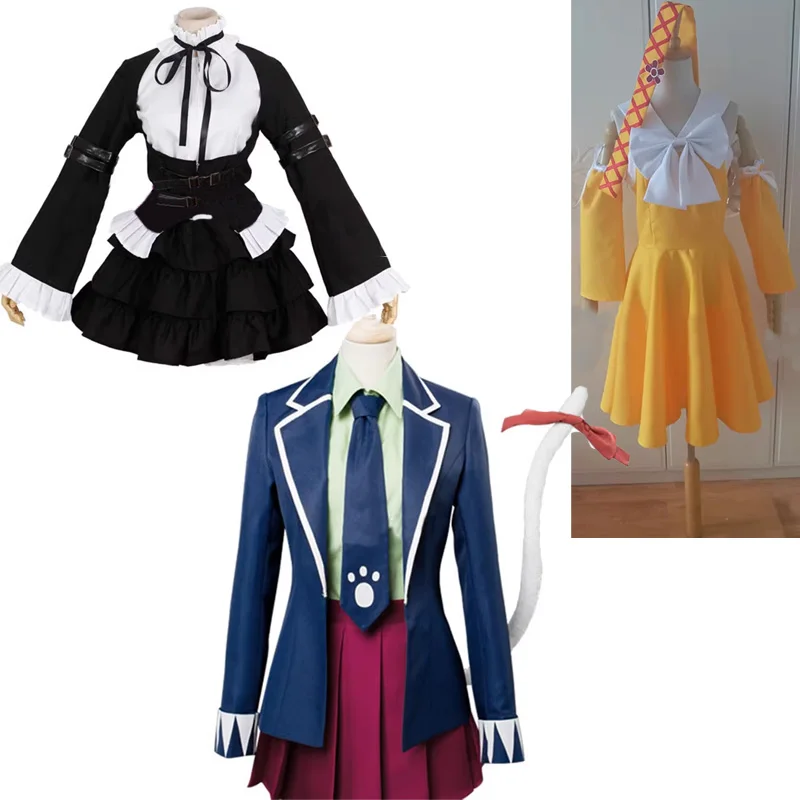 

Anime Carla Erza Scarlet Levy Dress Cosplay Costume Halloween Party Sets