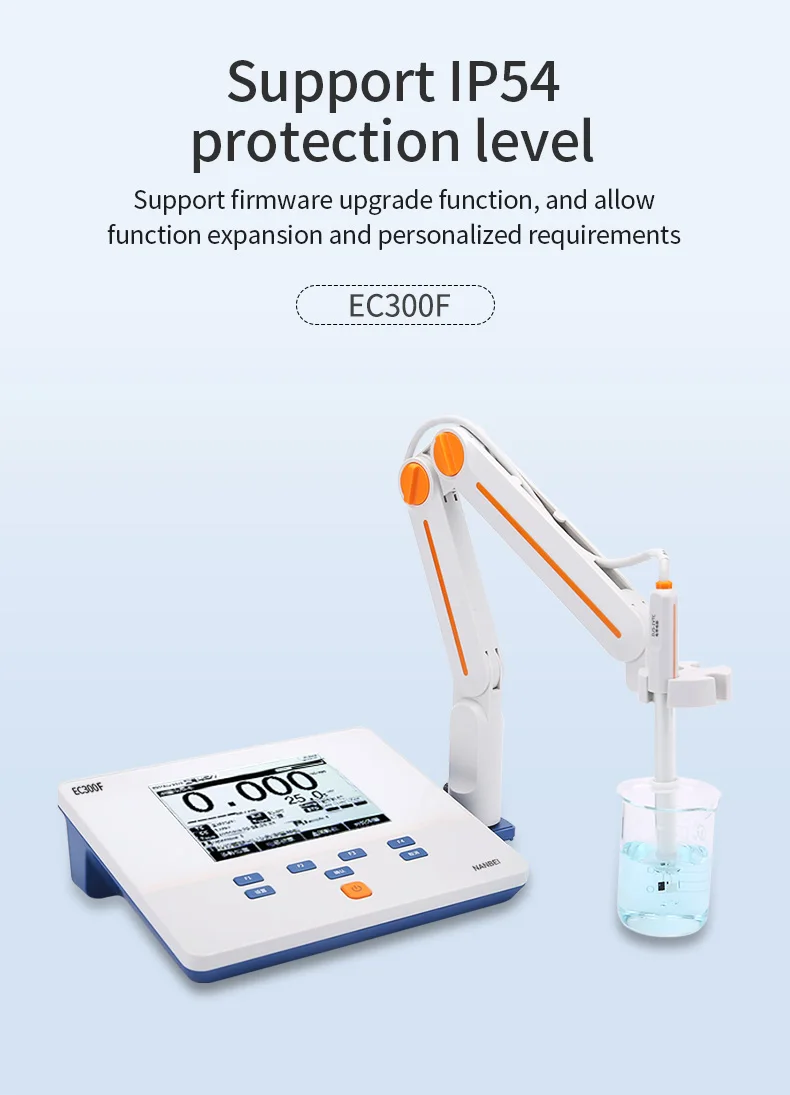 Beste prijs desktop laboratorium digitale geleidbaarheidsmeter automatische temperatuurcompensatie waterkwaliteitstest