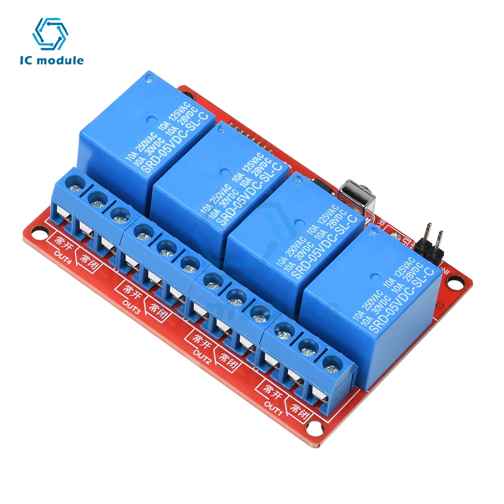 

1 Channel 4CH DC 5V/12V Infrared Remote Control Relay Module IR Remote Switch Control Receiver Driver Board