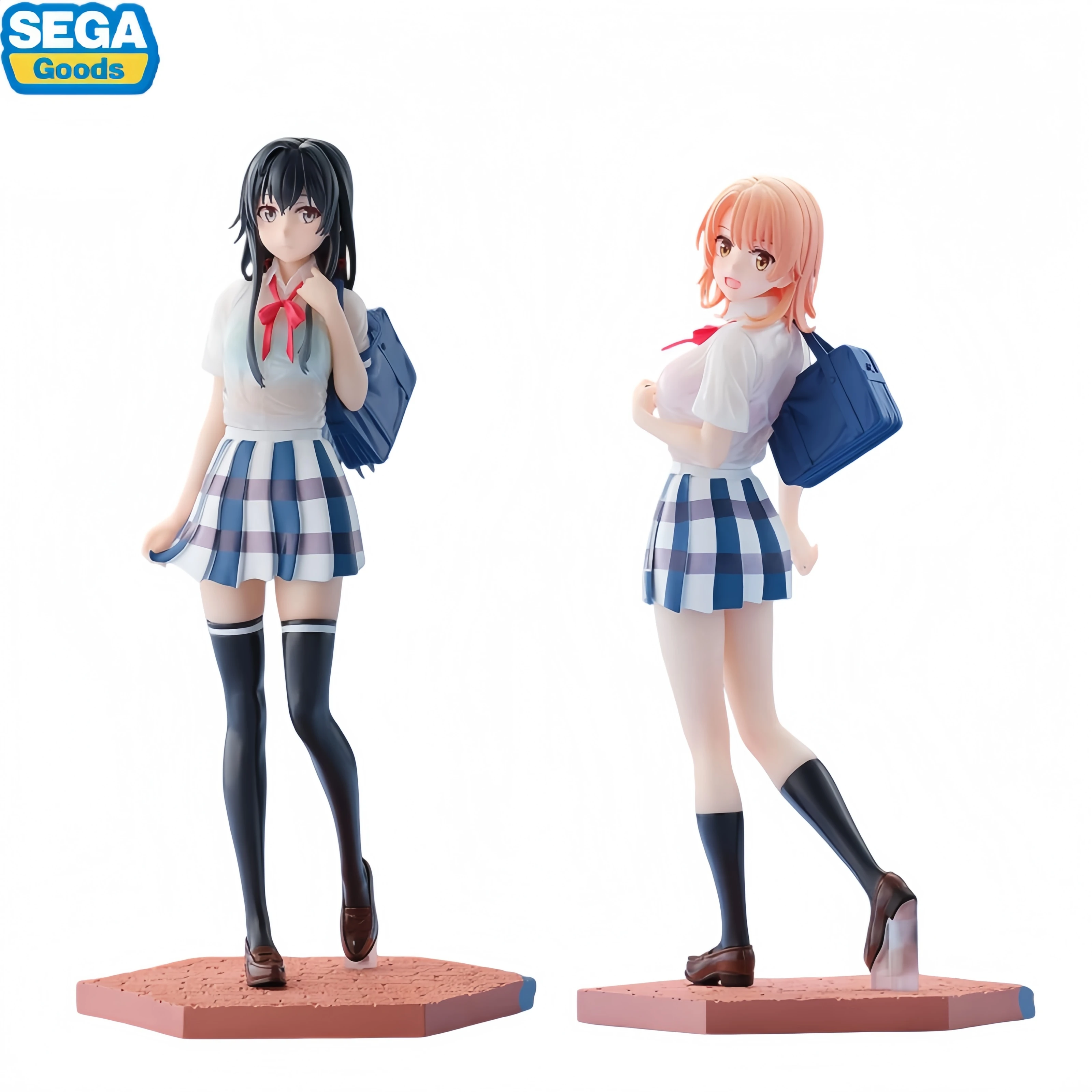 In Stock Sega  Anime My Teen Romantic Comedy Snafu Yukinoshita Yukino Isshiki Iroha 18cm Action Pvc Figure Model Toys Gift