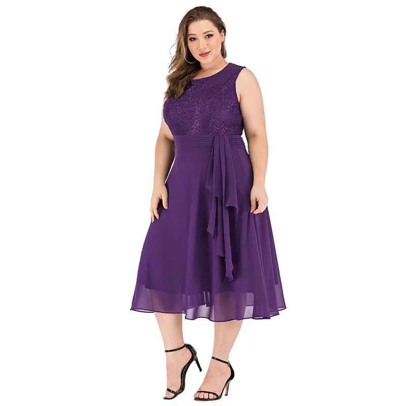 Robe Courte de Couleur Violette pour Femme, Vêtement de COCKTACanon, WhatsApp, GCMY PLUS, SIréfléchissant, Élégant, Nouvelle Collection