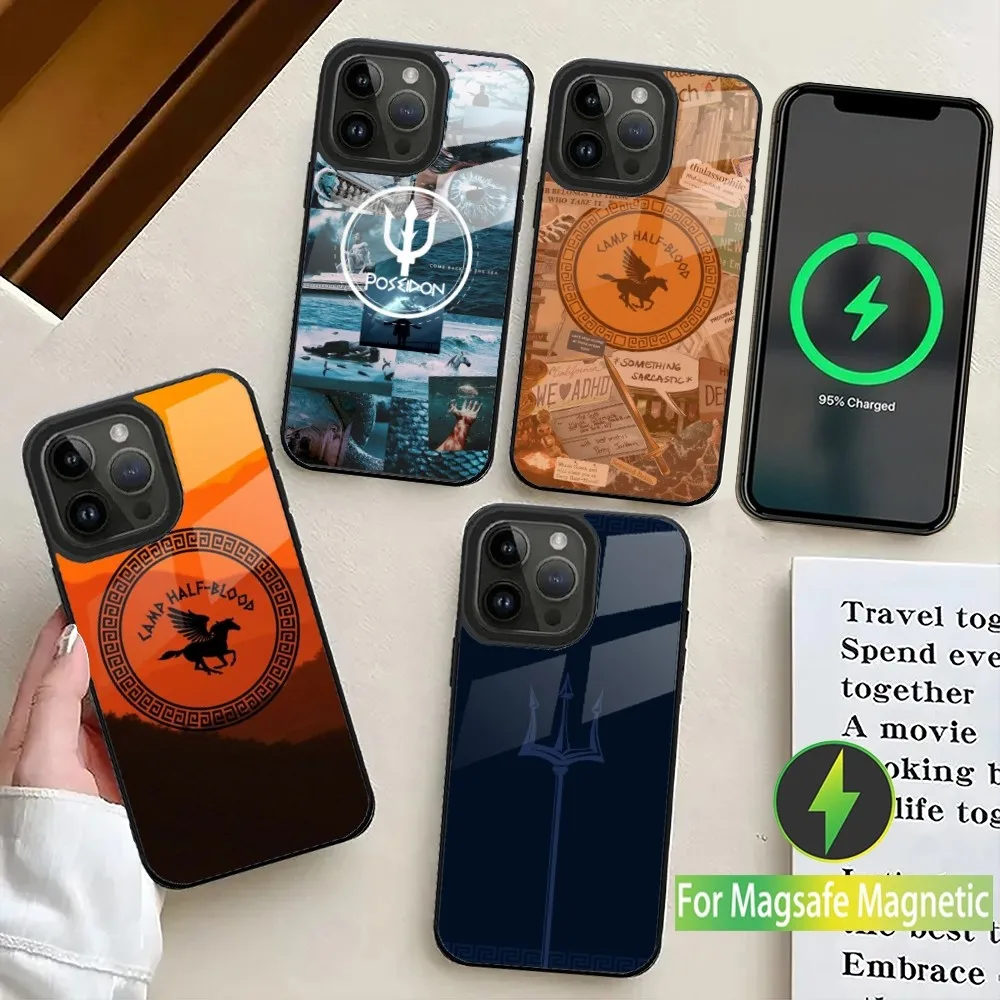 

P-Percy J-Jackson Poseidon Phone Case For iPhone 16,15,14,13,12,11,Plus,Pro,Max Mini Magsafe Magnetic Wireless Charging