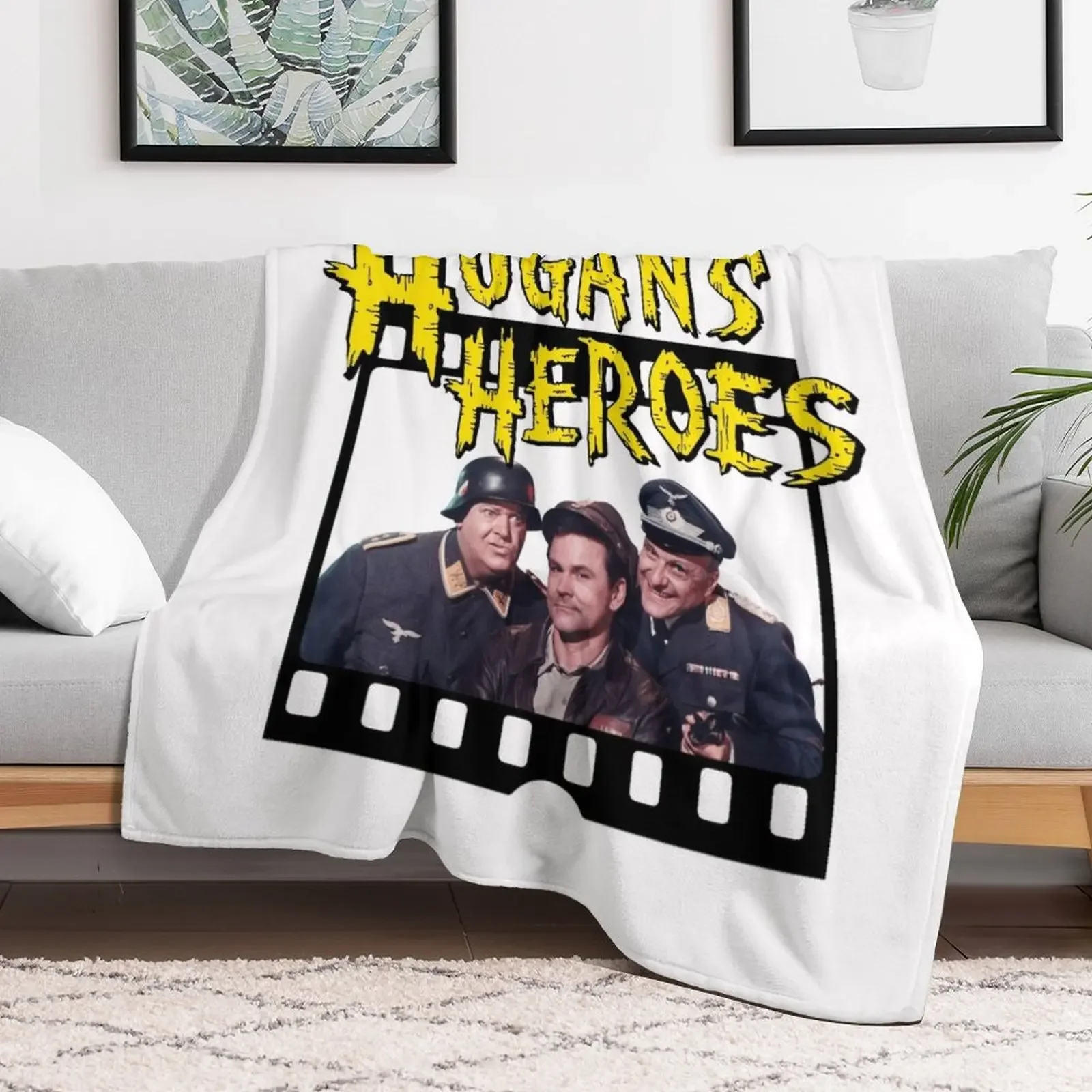 Hogan's Heroes Papa Schultz Throw Blanket Luxury St Luxury Blankets