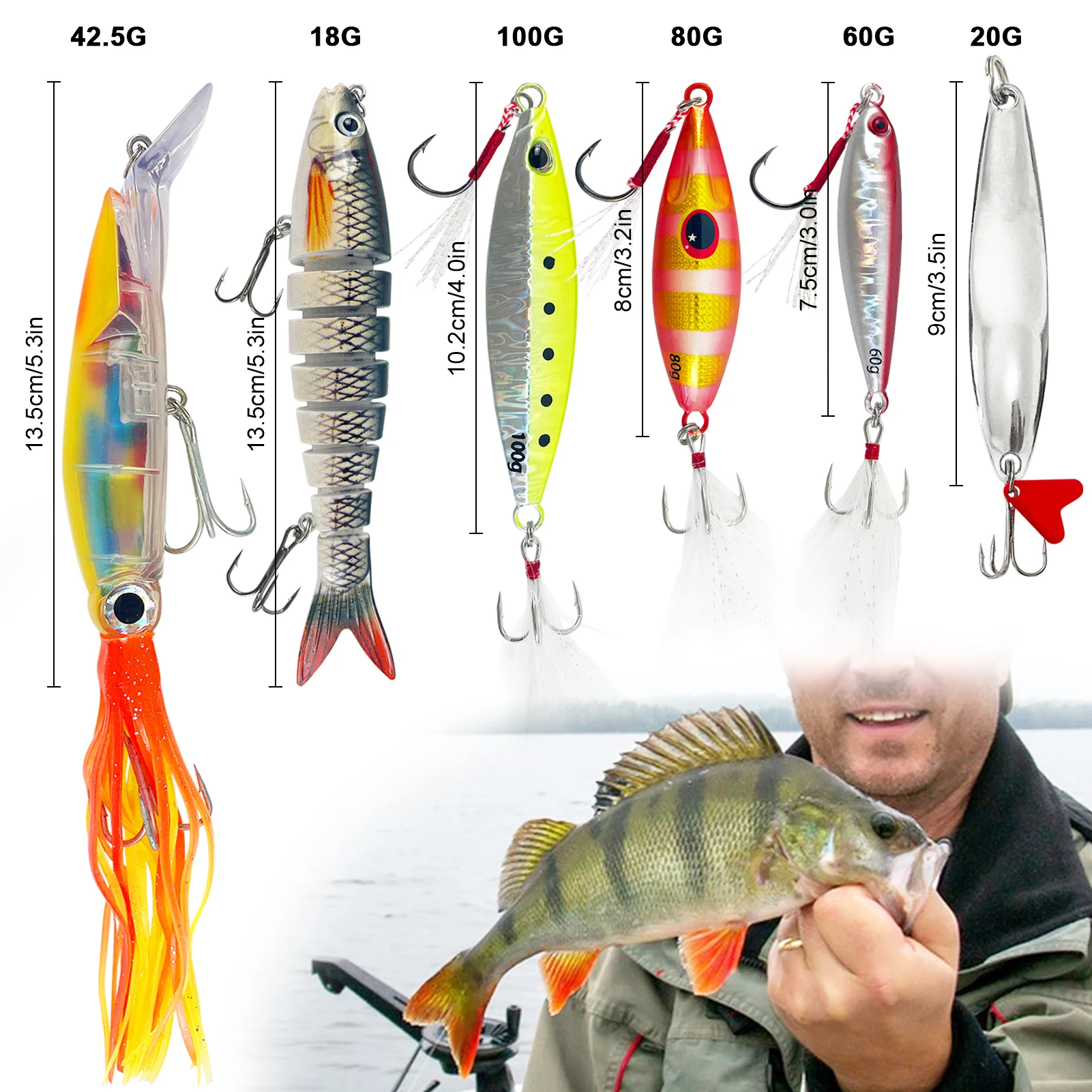Kit de leurres de pêche FREE F - Fishing Lure Swimbait avis et prix