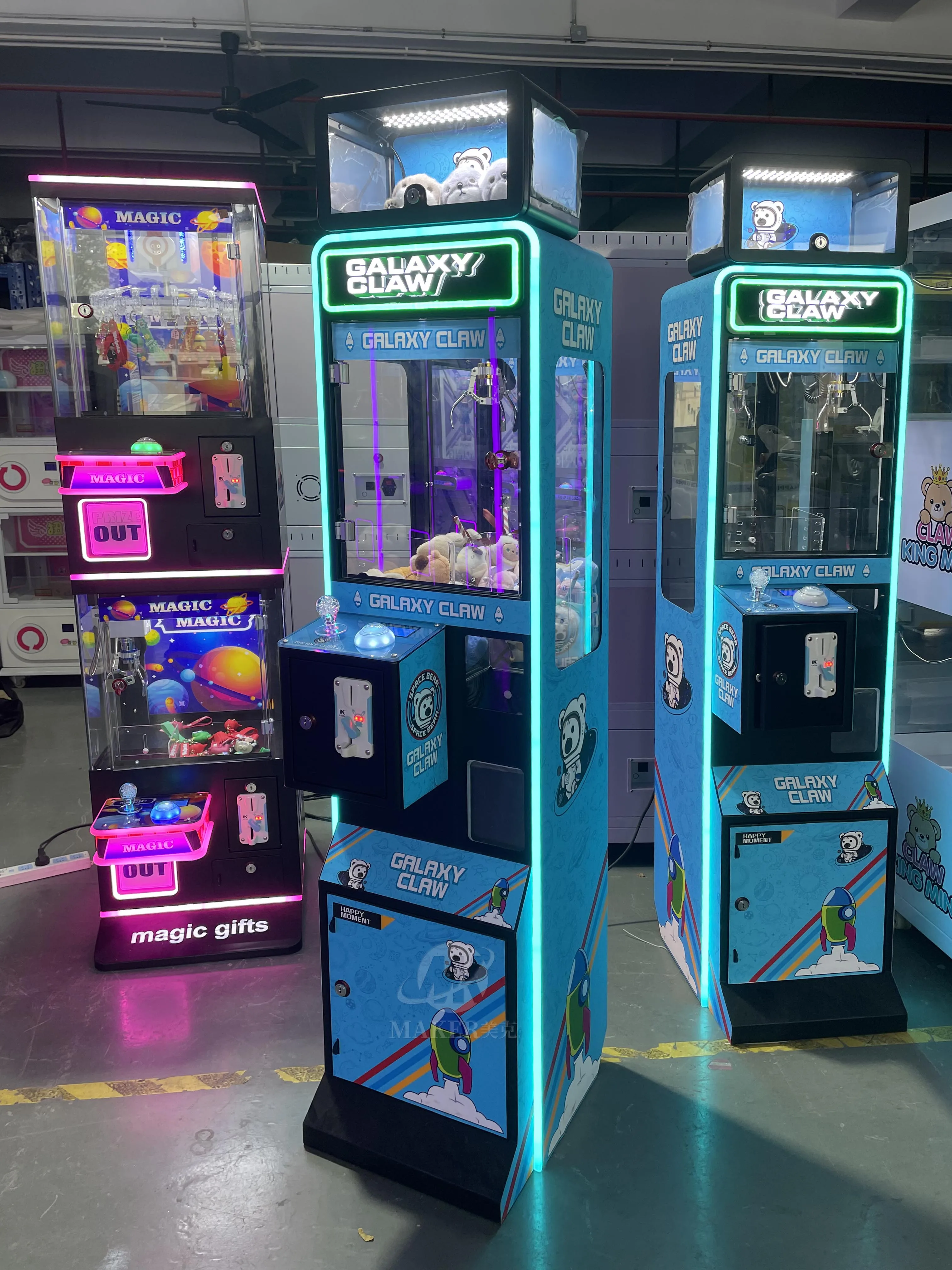 OEM ODM Services One-stop Design Mega Mini Claw Machine Prizes Stuffed Animals Crane Toy Game Claw Machines