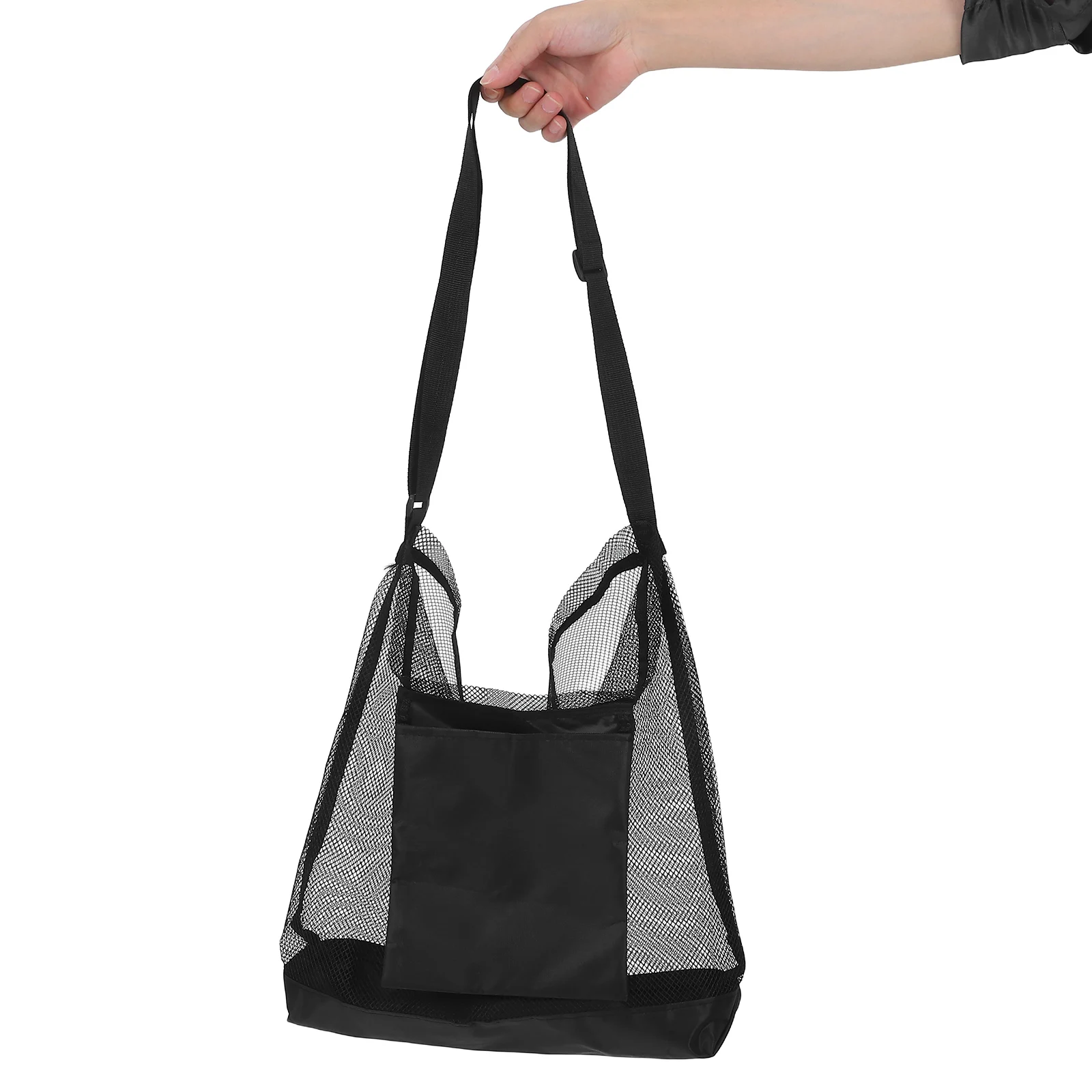 

2Pcs Mushroom Foraging Bag Breathable Nylon Mesh Foldable Harvest Tote with Adjustable Strap Outdoor Pick Harvest