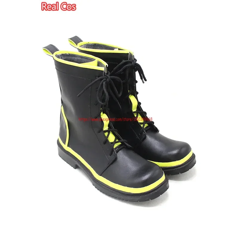 2025 أزياء RealCos Vtuber Nijisanji Noctyx Sonny Brisko التأثيرية أحذية الهالوين من جلد البولي يوريثان للنساء والرجال