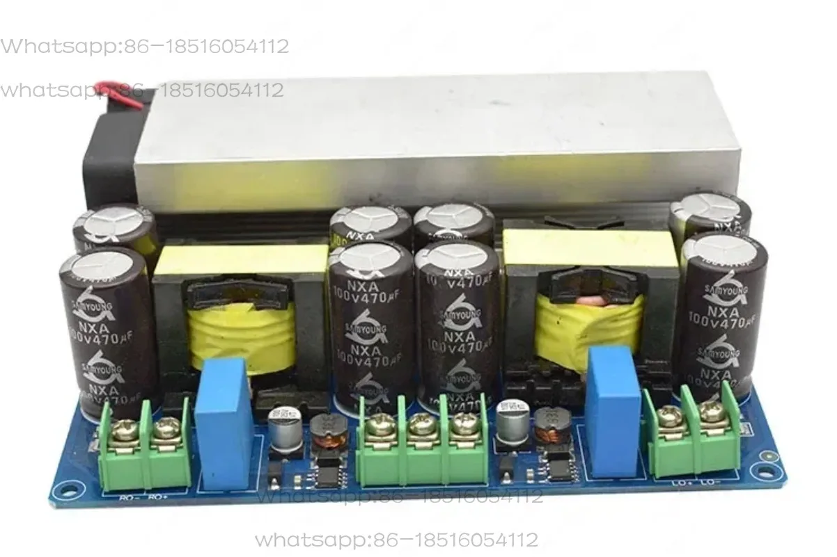 Febre Alta Potencia IRS2092Samplificador De Potencia Digital Mono2000W Etapa Profissional Clase D Placa Amplificadora De Potencia