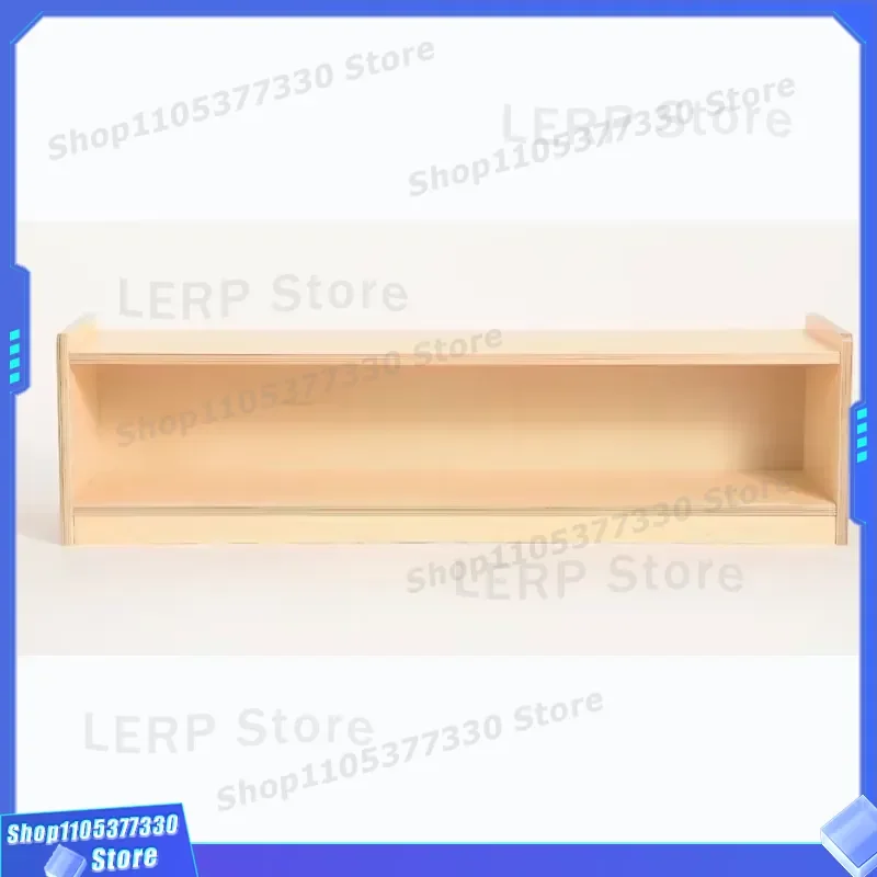 New Design 3 Tier Wooden Storage Cabinet Custom School Furniture for Toddlers Kids Room Organizer Shelf Unit Home Decor