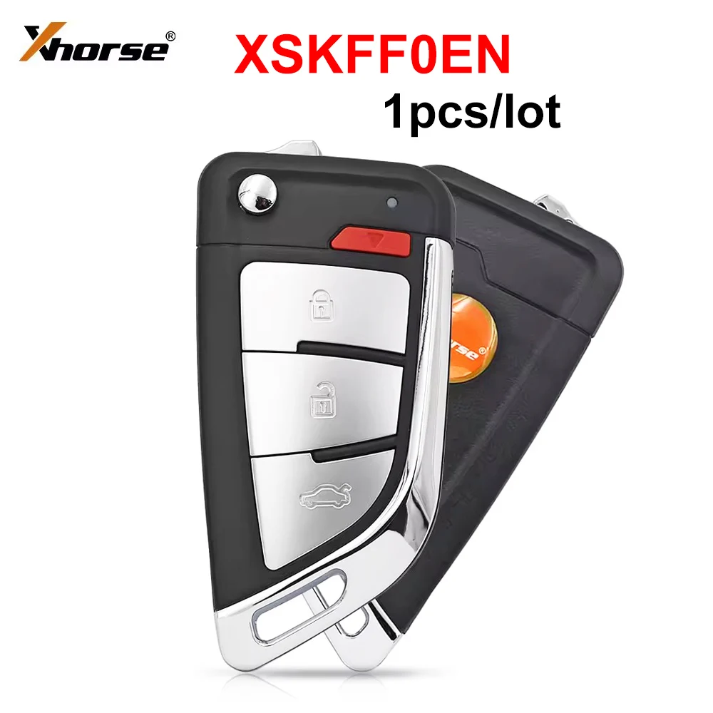 

1pcs/lot Xhorse XSKFF0EN Knife Style Flip Smart Key with 4 Buttons Universal Remote Blade Shape Key