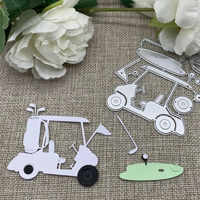 

New Golf equipment Metal Cutting Dies Stencils For DIY Scrapbooking Decorative Handcraft Die Cutting Template Mold
