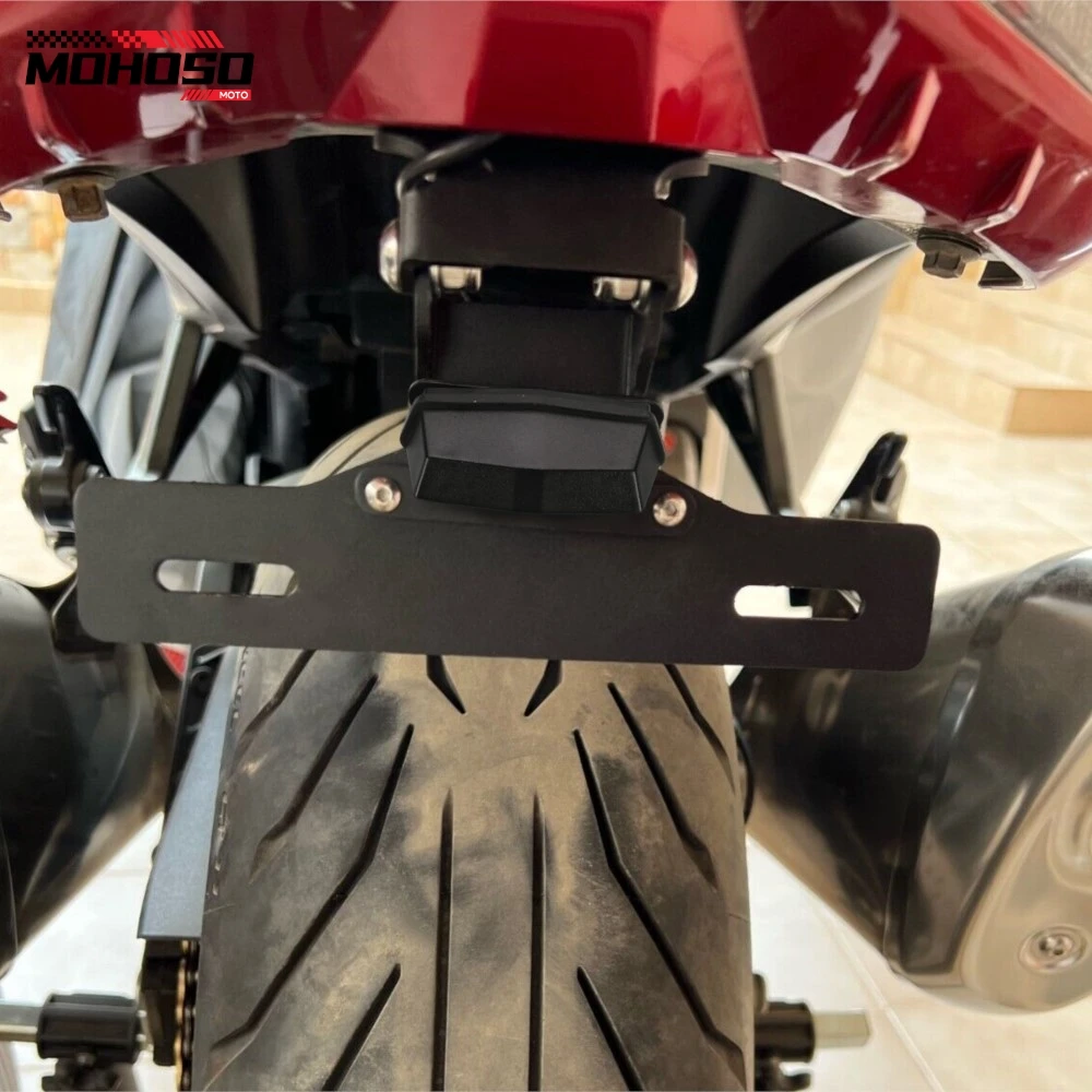 

License Plate Holder Bracket Fit For Suzuki GSX1300R HAYABUSA GSX 1300R 1999-2020 Rear Tail Tidy Fender Eliminator KitAluminum