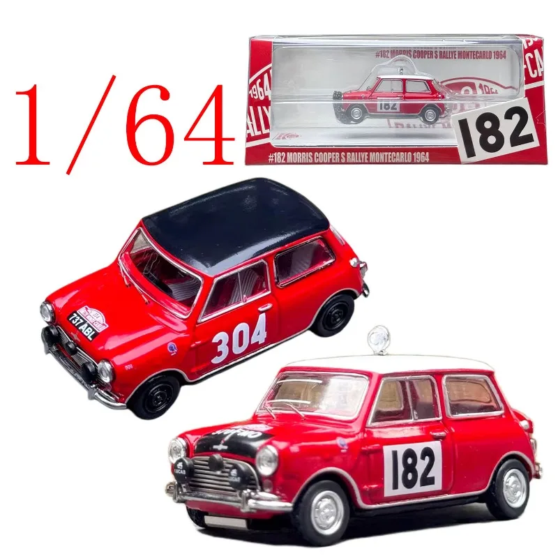 

Модель автомобиля GCD Diecast BMW Morris MINI из сплава, масштаб 1/64, игрушечные машинки BMW Morris MINI, подарки для мальчиков, оригинальная упаковка