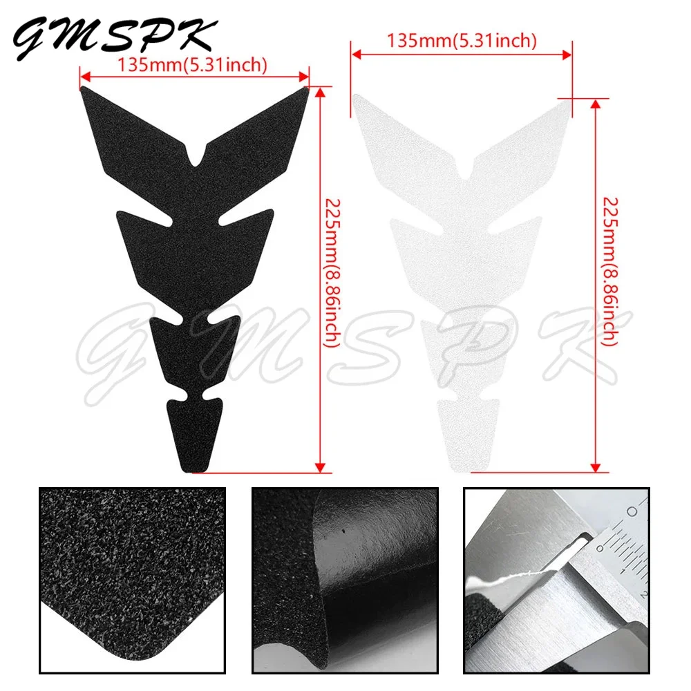 

Motorcycle Frosted Black/Clear Fuel Tank Pad Protector Sticker Fit for KAWASAKI ZX6R ZX-6R ZX 6R 2009-2016 ZX 636 2012-2020