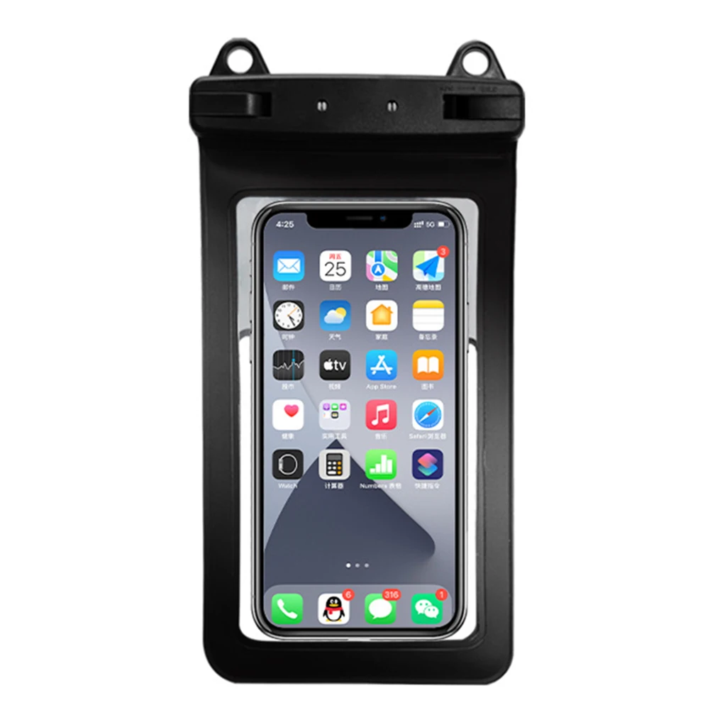 Caso de telefone impermeável universal celular saco seco acessórios móveis