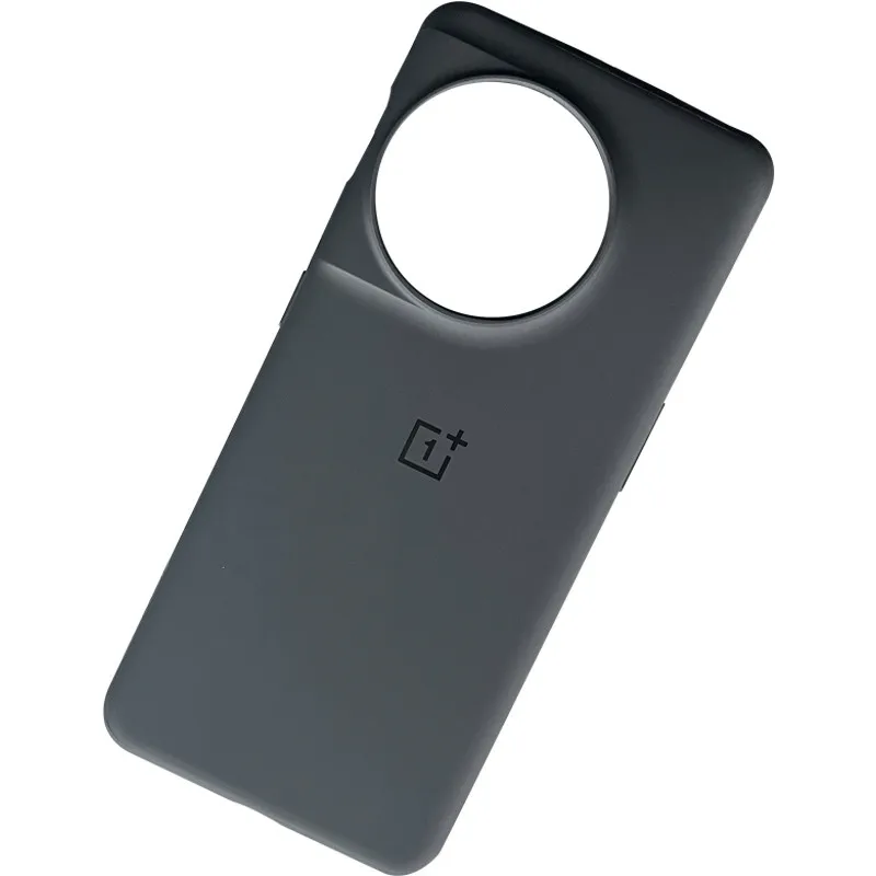 Asli untuk OnePlus 11 ACE2/11R Casing Belakang Lembut Ramping Tahan Benturan Penutup Kulit Karet Matte Ultra Tipis