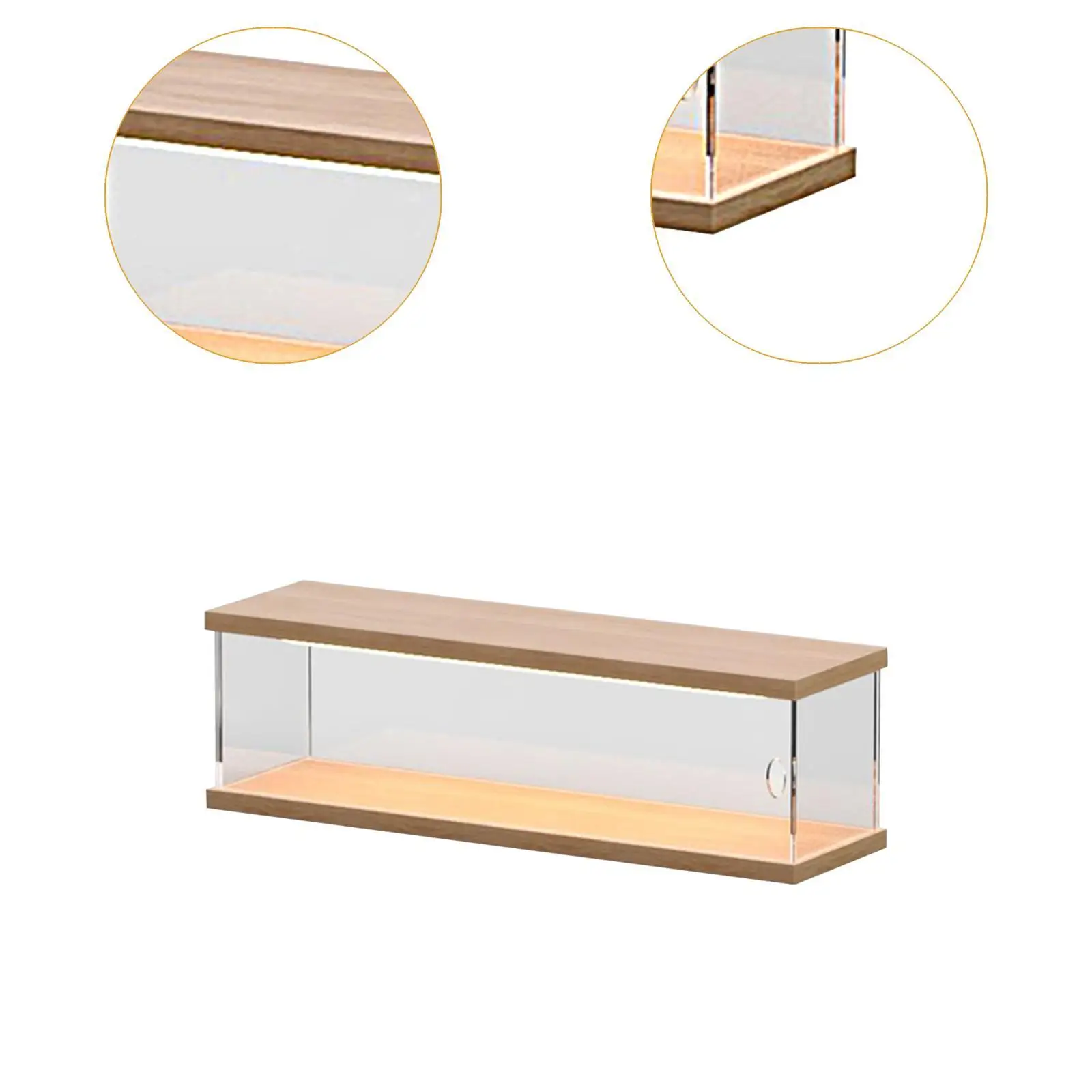 Maßstab 1:64 Diecast Model Car Vitrine Mini Vehicle Model Display Storage