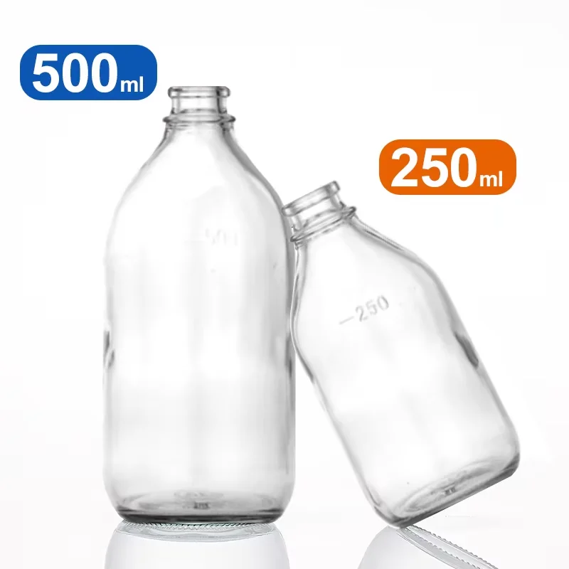 Frascos vazios Ks-Tek 250ml frasco de 500ml