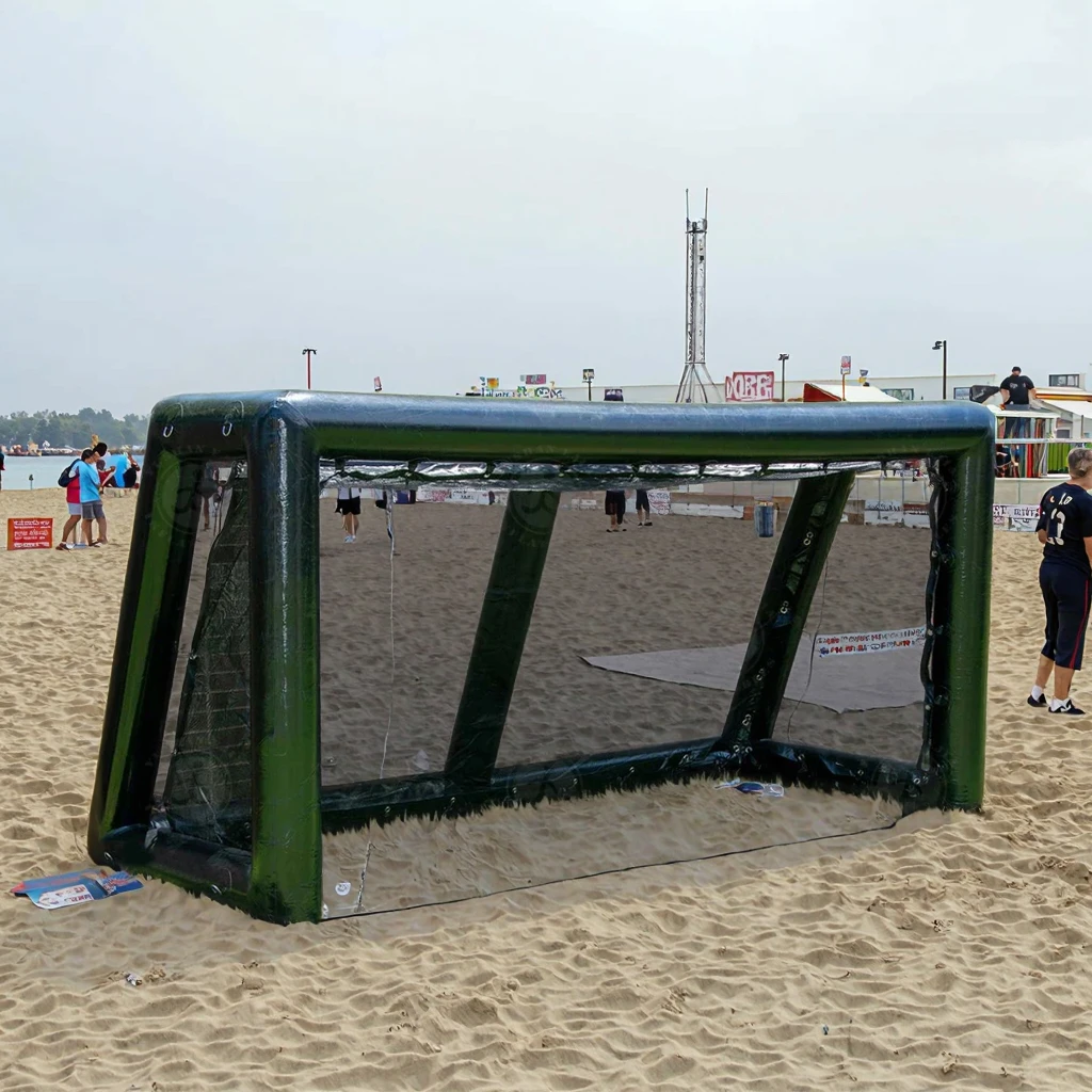 1 draagbare opvouwbare voetbalaccessoires voetbalnetset voor trainingsapparatuur ballen pop-up doel 2025