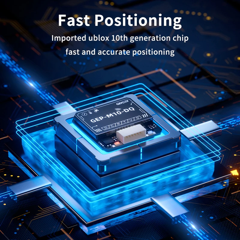 GEPRC GEP-M10 Series GPS Module M10/M10-DQ Built-in Flash Chip Joint Positioning Lightweight For RC FPV Drone Quadcopter