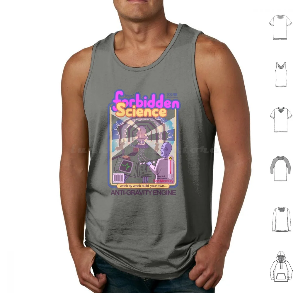 Forbidden Science : Anti-Gravity Engine Tank Tops Vest Sleeveless Antigravity Anti Gravity Science Science Experiments Science