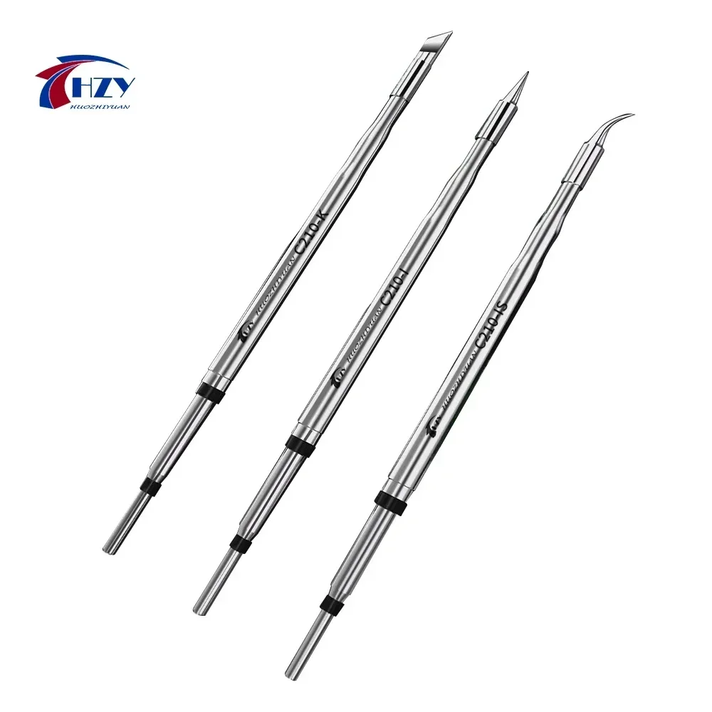 HZY C210/C115 طرف لحام سوبر غرامة OEM سبيكة لحام تلميح لمحطة لحام GVM OSS ميكانيكي T210 T115 المهنية