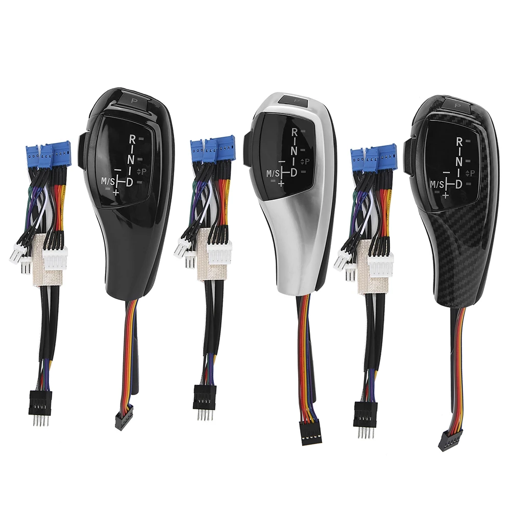 

Электрический рычаг переключения передач LHD, автоматический светодиодный комплект ручки переключения передач, подходит для E46 E60 E61, ремонт для рычага переключения передач F30, ручка переключения передач