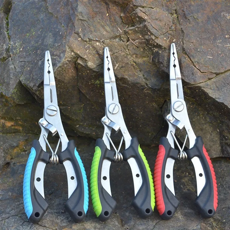 

Luya pliers olecranon pliers hook pliers multifunctional fishing pliers strong horse fishing line scissors.