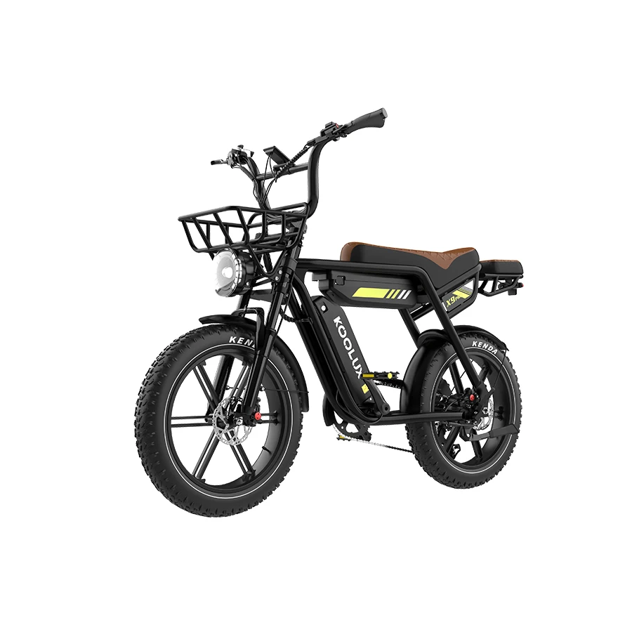 X9 PRO E-Bike Leistungsstarker Motor 48V15.6*2AH Akku Hydraulische Bremsen Elektrofahrrad 20-Zoll-Fatbike Allterrain-Elektrofahrrad