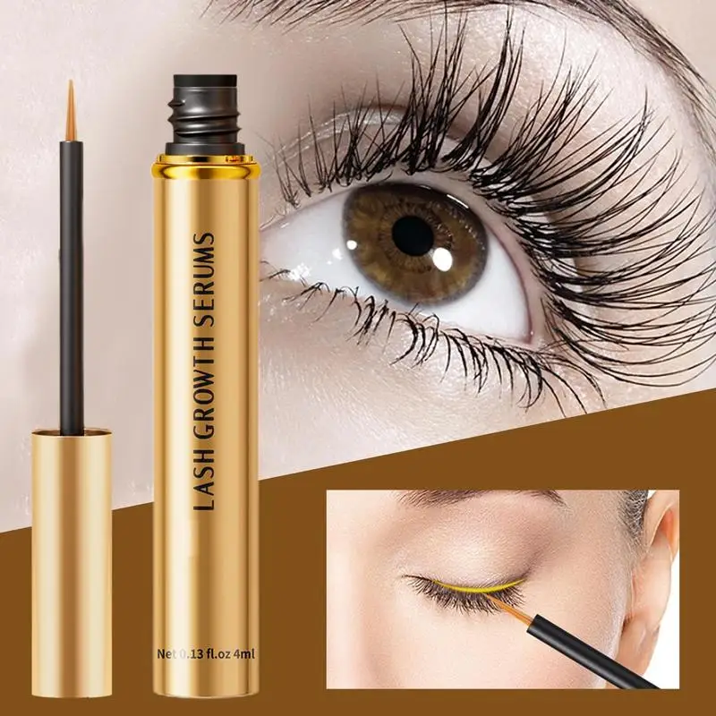 Fast Eyelash Growth Serum Natural Eyelashes Eyebrows Enhancer Fuller Thicker Lashe Hair Growth Eyelash Lotion Lash Enhancers