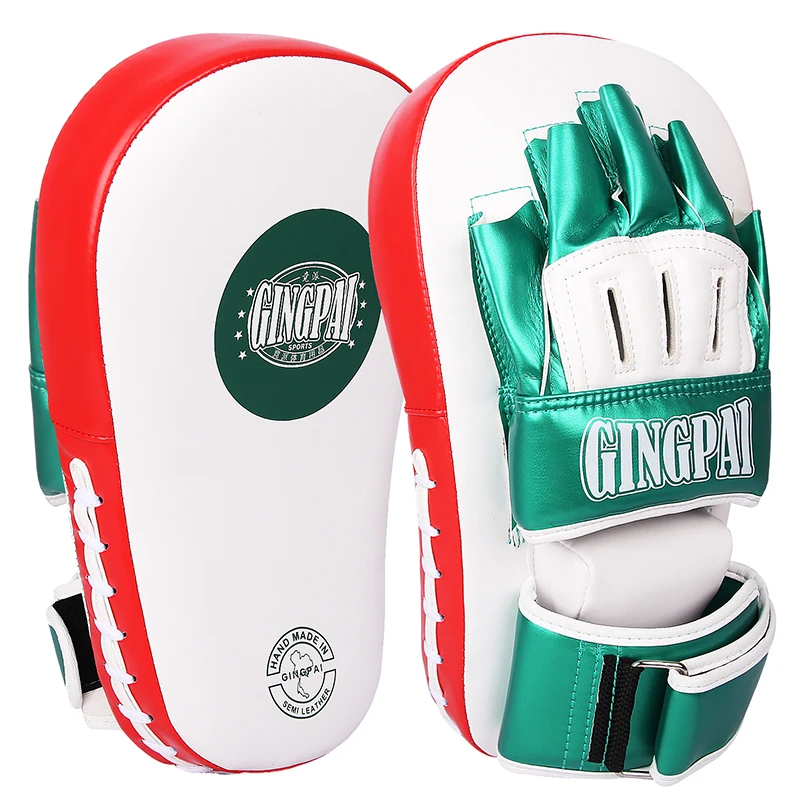 

Boxing Hand Foot Target Martial Thai Kick Sanda Training Thickened Karate Training Mitt Focus Punch Pads Five-finger Hand Target