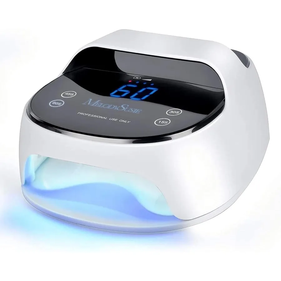 

45W Cordless Gel Nail Lamp Rechargeable UV LED Nail Dryer Professional Curing Lamp with Touch Screen Sensor for All Gel Nail Po