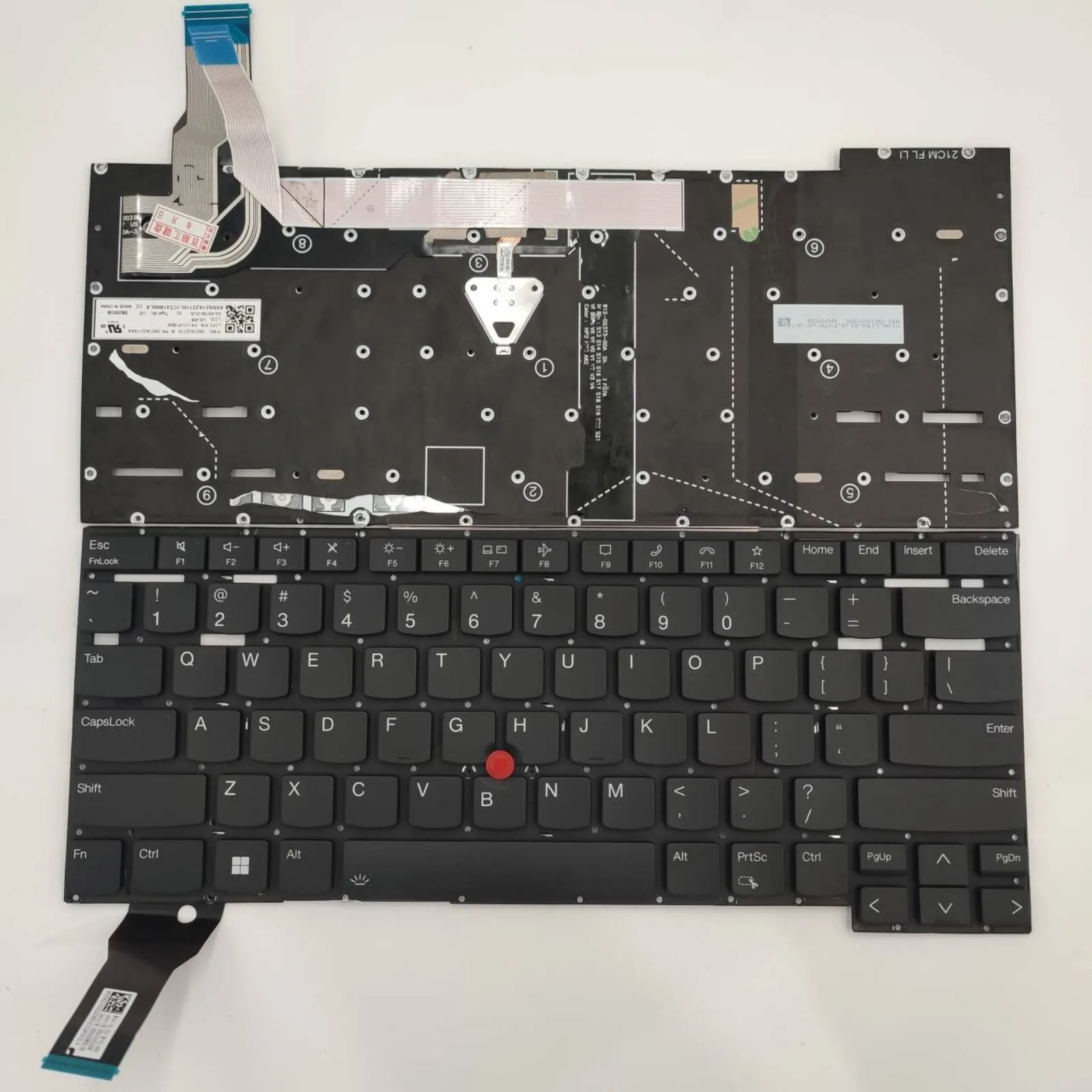 

US SP layout for Lenovo Thinkpad P1 Gen 4 X1 Extreme 4th Gen T14S Gen2 20WM 20WN 20XF 20XG 5M11C47904 5M11F2456 Laptop keyboard