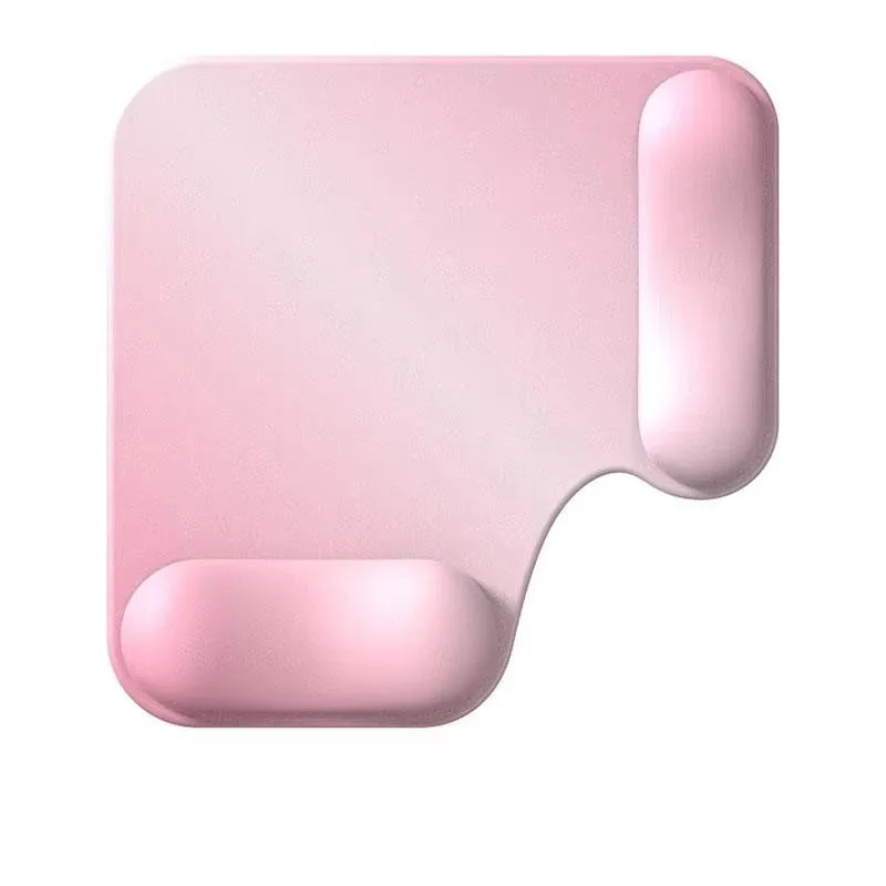 High Quality Ergonomic Mouse Pad with Wrist Rest Thickened Memory Foam Support Non-Slip PU Base Gradient Color Design for Office