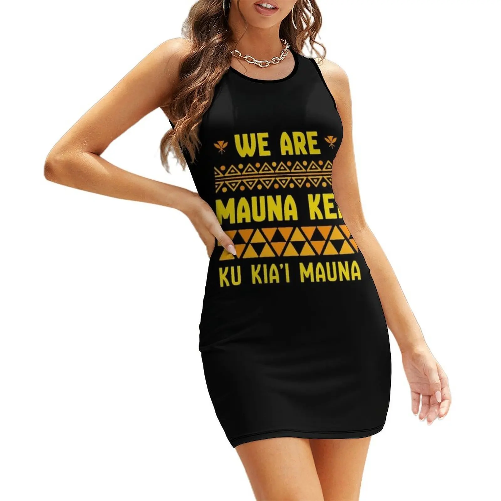 

We Are Mauna Kea Sleeveless Sundress elegant dresses plus sizes elegant evening dresses for women 2025 birthday dress for women