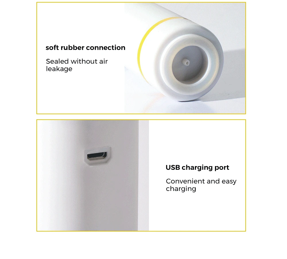 USB wiederaufladbare elektrische Luftpumpe für 3D-Drucker Filament Vakuumbeutel One-Key-Schnellpumpen Aufbewahrungstasche automatisch komprimiert – Detail 8