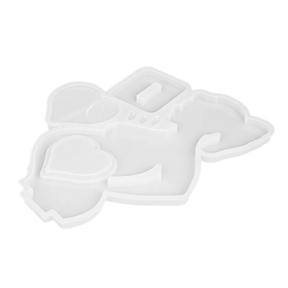 

Silicone Heart Photo Frame Mold DIY Creative Epoxy Molding Tool Frames Easy Application Jewelry Making Supplies Durable