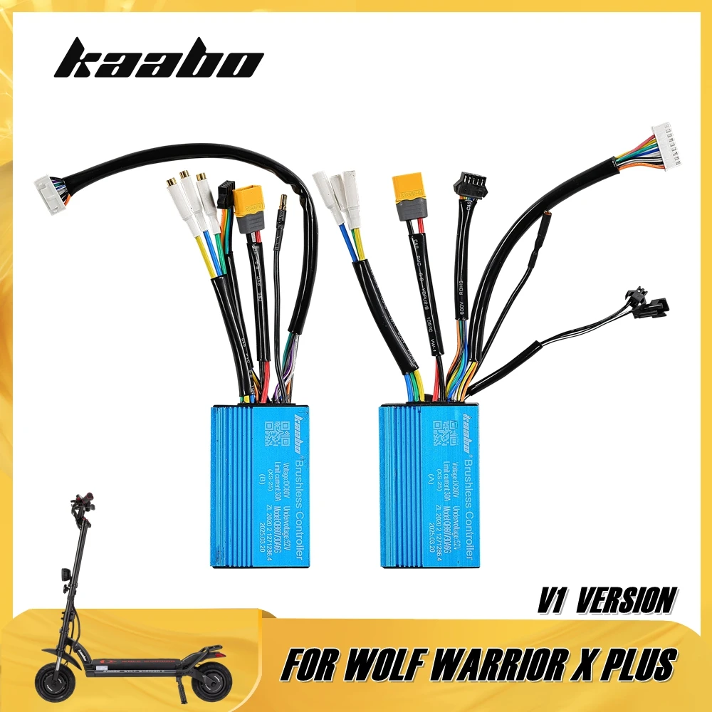 

V1 Version 60V30A Sine Wave Controller for 60V 10-Inch KAABO WOLF WARRIOR X PLUS Electric Scooter Without TFT Center Display