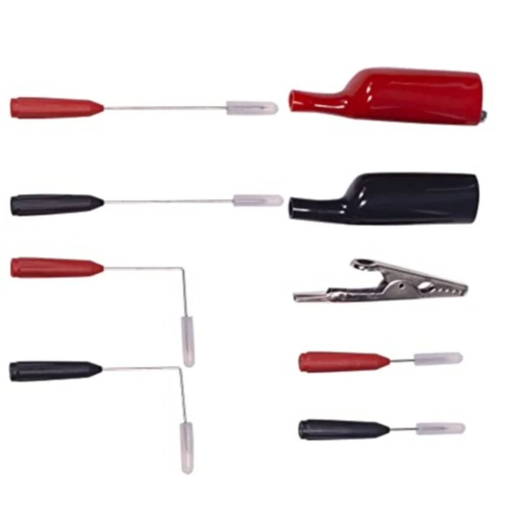 Replacement Probes for Multimeter 20A Rating 78cm Wire Length Stainless Steel Needle 13.5cm Tip for Accurate Readings