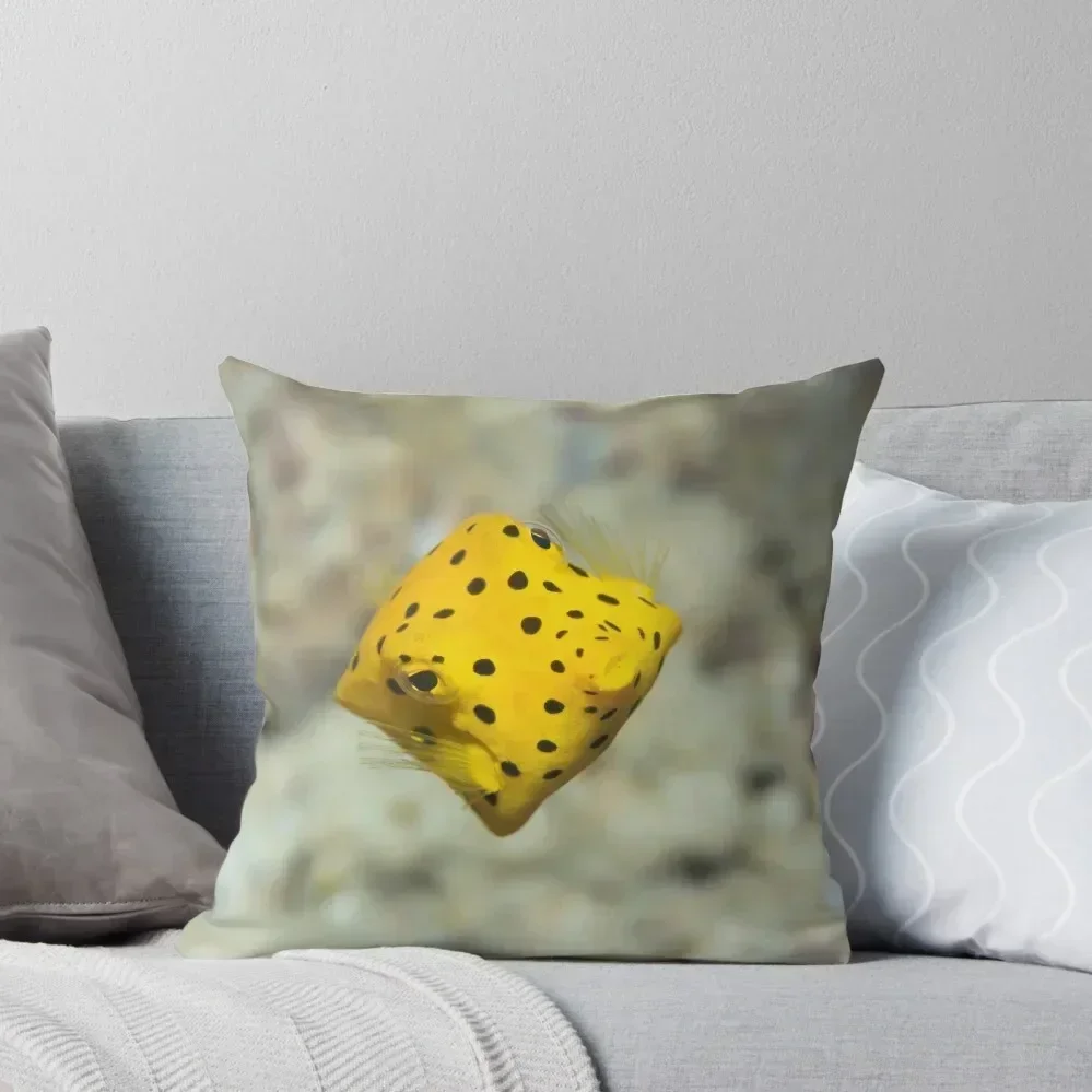 Black-spotted boxfish Throw Pillow pillow cover christmas Decorative Cushions Pillowcase Pillow Cases