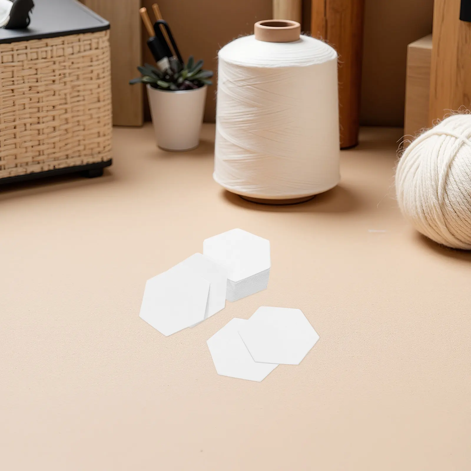 

500 шт. шаблонов для пэчворка, шаблоны для шитья, шестиугольные формы для квилтинга и пэчворка