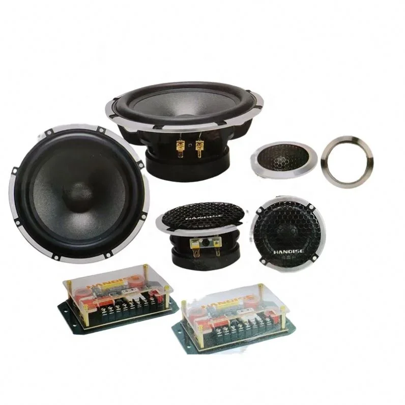 مكبرات صوت كاملة المدى 6.5 بوصة 200 وات 3 اتجاهات لمكونات السيارة مكبر صوت للسيارة