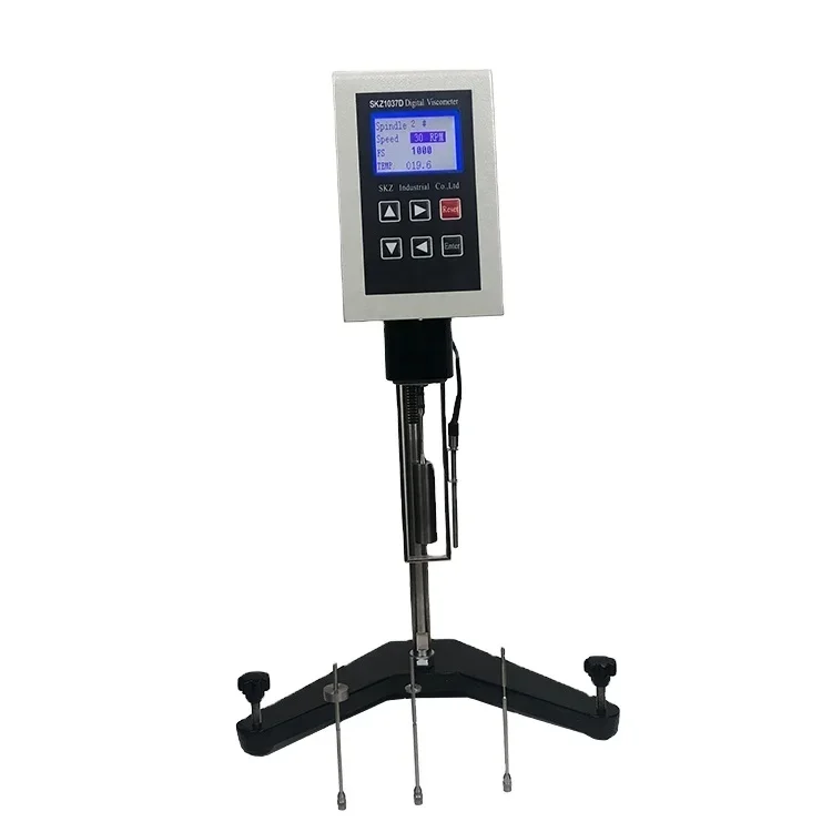 High Sensor Digital Viscosimeter Electronic Rotating Viscosity Meter Oil Glue Equipment Testing Viscometer Optimal Measurement