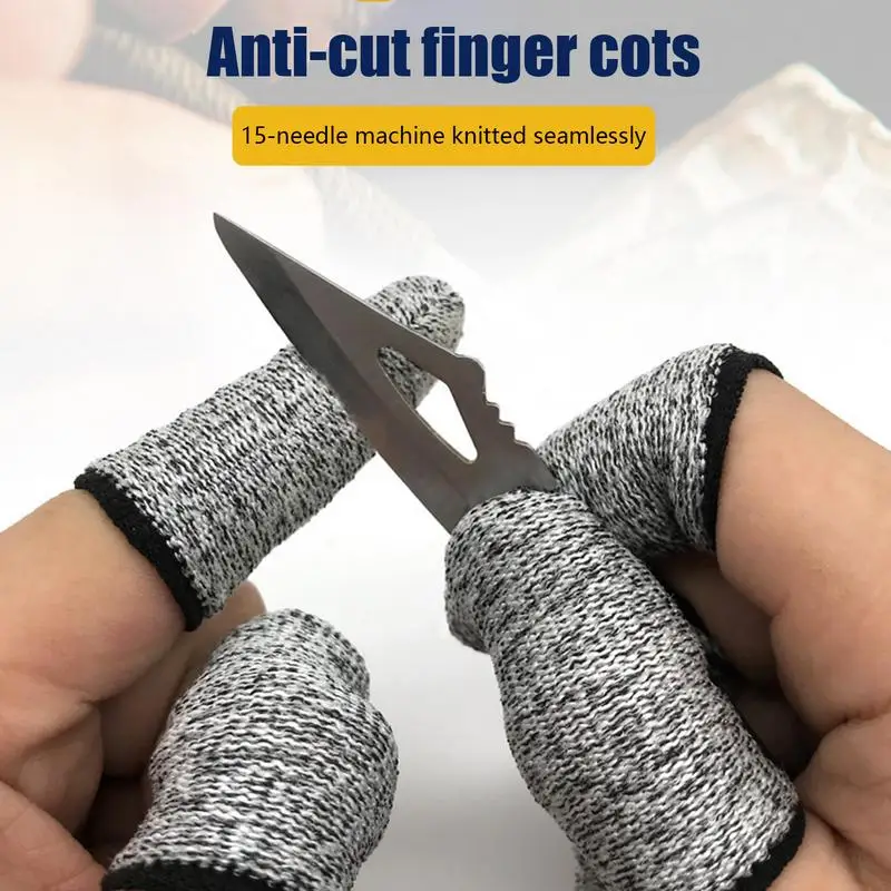 Finger Protectors Cots 20pcsCut-Proof Guard For Finger And Thumb Reusable Thumb Cots For Professionals And Enthusiasts Fingertip